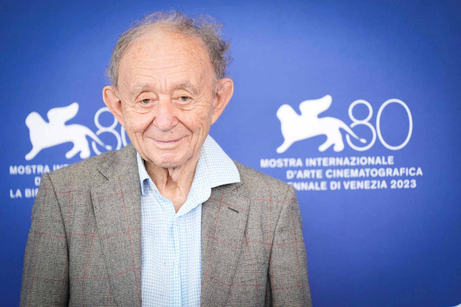 Frederick Wiseman at the 2023 Venice Film Festival Premiere of Menus-Plaisirs: Les Troigros | NurPhoto SRL / Alamy Stock Photo