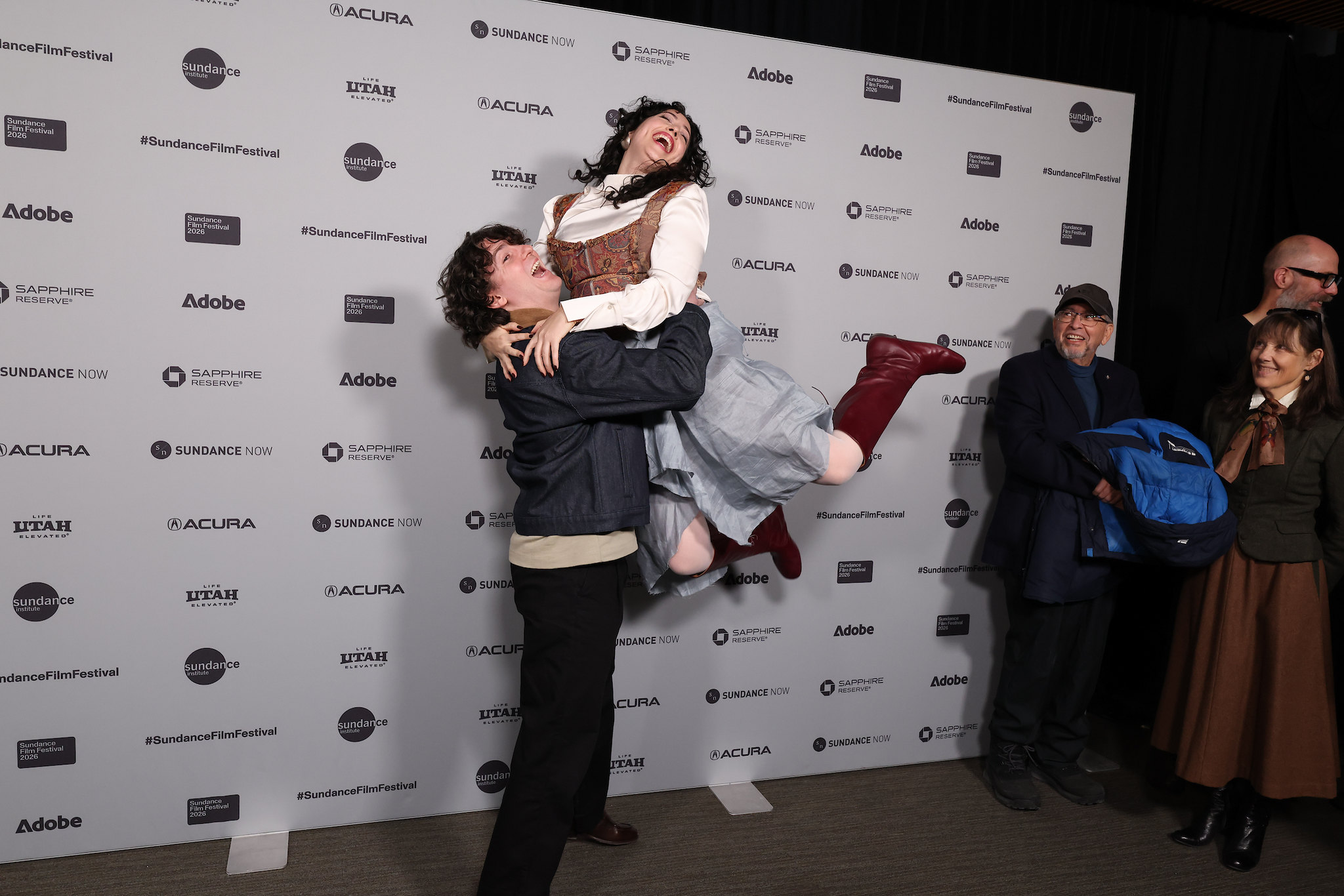 Gabriela Osio Vanden and Jack Weisman attend the premiere of Nuisance Bear by Gabriela Osio Vanden and Jack Weisman, an official selection of the 2026 Sundance Film Festival. © 2026 Sundance Institute | photo by Jason Peters.