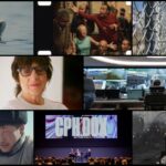 A collage of photos in three rows - Top row: Nuisance Bear (Gabrielle Osio Vanden), Once Upon a Time in Harlem (William Greaves Productions | Courtesy of Sundance Institute); Middle row: Antidiva: The Carole Pope Confessions (The Gay Agenda), The Sandbox (Kenya-Jade Pinto); Bottom row: The Wolves Always Come at Night (Michael Latham | Chromosom, Guru Media, Over Here Productions), CPH:DOX, Shelley Saywell in Gaza (Courtesy Shelley Saywell)