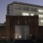 View of the old prison gate, Miyagi Prison, Sendai, where Mr. Kamata is serving a life sentence for his involvement in a series of bomb attacks by the Black Helmet Group in 1971.