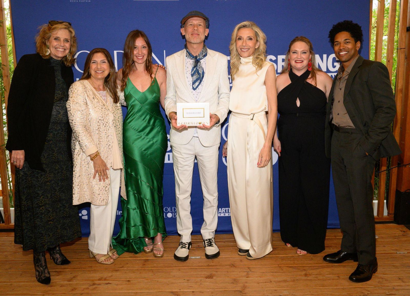 Geralyn White Dreyfous, Regina K. Scully, Rebecca Tickell, Joshua Tickell, Helen Hoehne, Danielle Turkov Wilson, Kelvin Harrison Jr. Photo Credit: Earl Gibson III