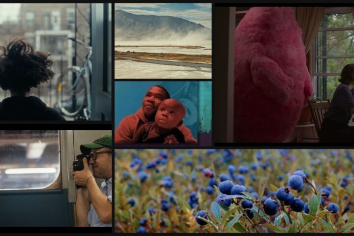A collage of film stills.